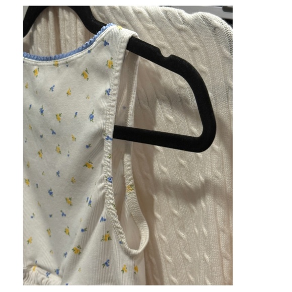 Rouje - Pearl Mini Fleurs Top - Ecru w/mini flowers - Size US 2 (FR 36) - Picture 9 of 12